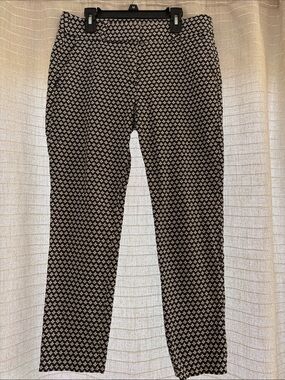 Loft petite Marisa skinny patterned pants
